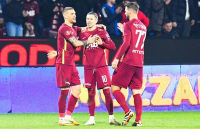 CFR Cluj - Farul Constanța 5-1 » „Manita în Gruia”! Testimonial pentru sezonul viitor?