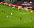 Daniel Bîrligea, gol superb în CFR Cluj - Farul