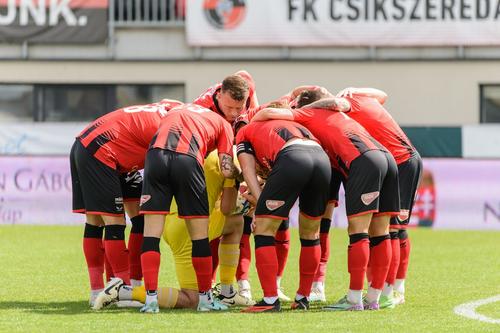AFK Csikszereda, încrezătoare că va trece de Dinamo la baraj. Foto: Csikszereda
