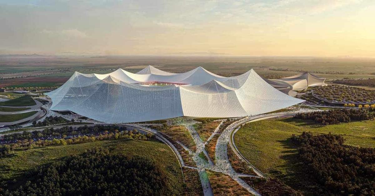 Stadionul Grand Stade Hassan II din Maroc