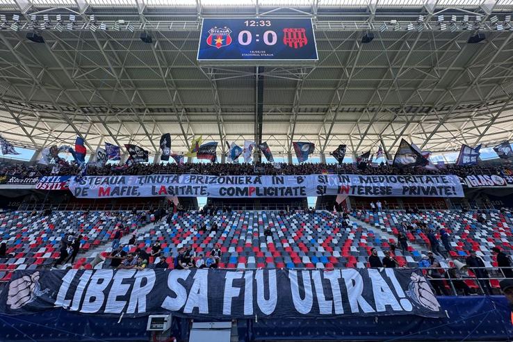 Steaua - CSM Reșița / FOTO: Ionuț Iordache (Gazeta Sporturilor)