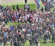 Scenele de la finalul partidei Steaua - Reșița, scor 0-2 / Foto: GSP