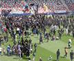 Scenele de la finalul partidei Steaua - Reșița, scor 0-2 / Foto: GSP