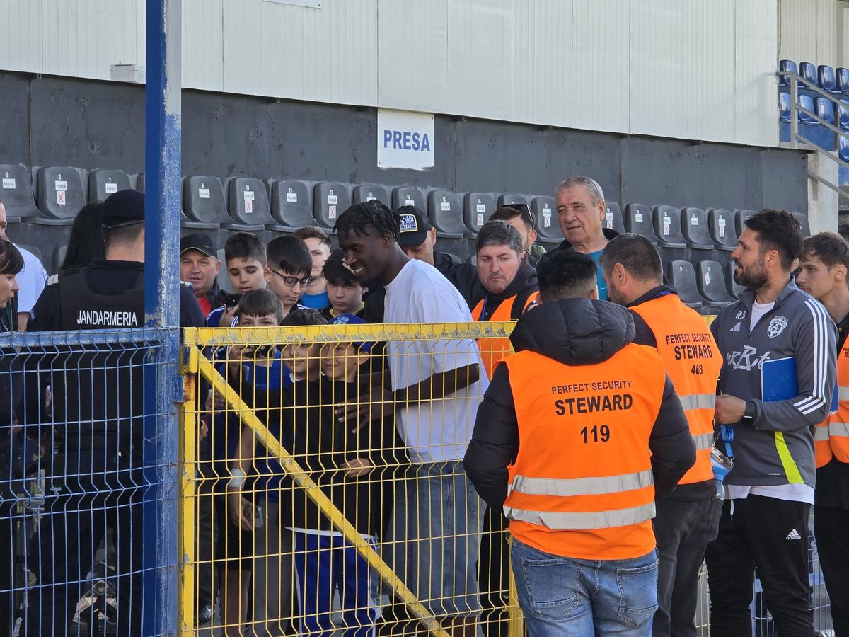 Jordan Gele la Unirea Slobozia - Sepsi OSK