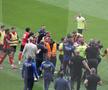 Scenele de la finalul partidei Steaua - Reșița, scor 0-2 / Foto: GSP