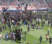 Scenele de la finalul partidei Steaua - Reșița, scor 0-2 / Foto: GSP