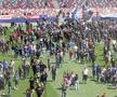 Scenele de la finalul partidei Steaua - Reșița, scor 0-2 / Foto: GSP