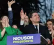 Primele imagini cu Nicușor Dan și George Simion, după apariția exit-poll-urilor
