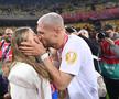 Antonia Salanta și Daniel Bîrligea, la petrecerea câștigătorii titlului de către FCSB. Foto: Eduard Vînătoru (GSP.RO)