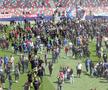 Scenele de la finalul partidei Steaua - Reșița, scor 0-2 / Foto: GSP