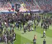 Scenele de la finalul partidei Steaua - Reșița, scor 0-2 / Foto: GSP