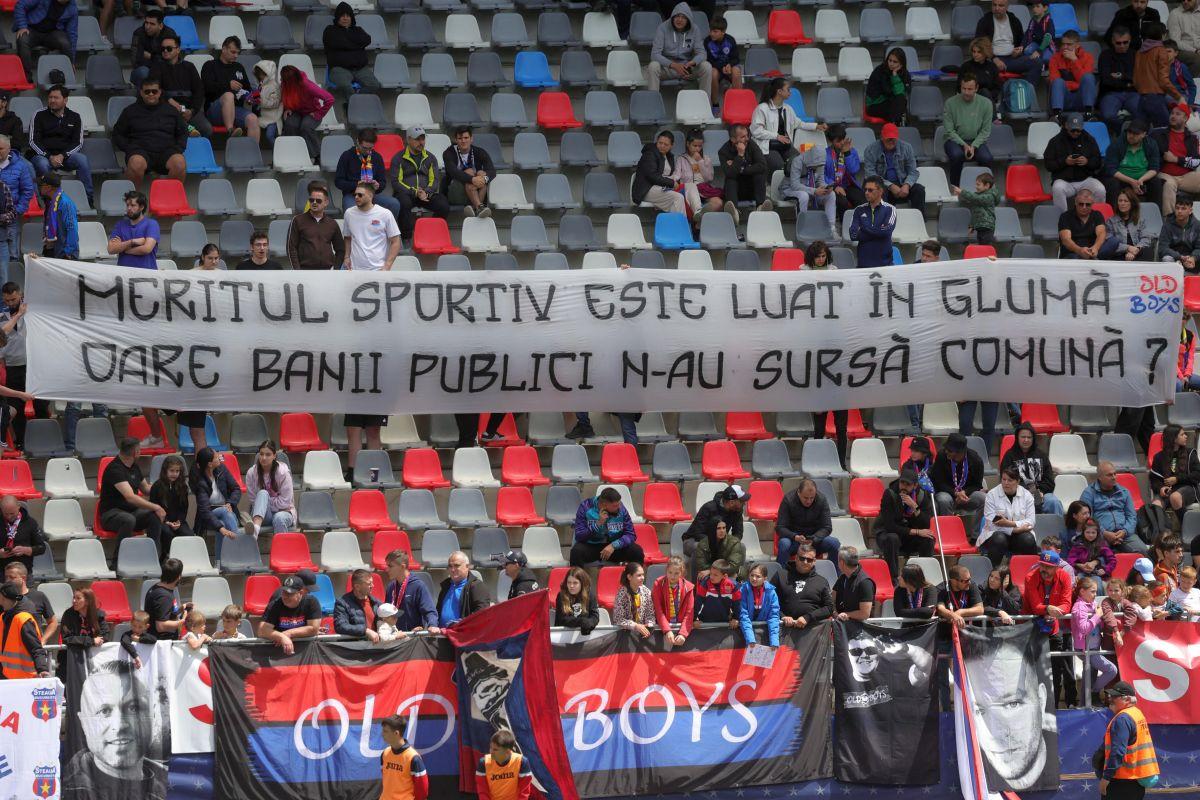 „Aici e Steaua!” » 3 detalii din Ghencea, de la Steaua - CSM Reșița: ce făcea Victor Pițurcă în lojă și cum arată la 69 de ani + mesajele ostile ale ultrașilor