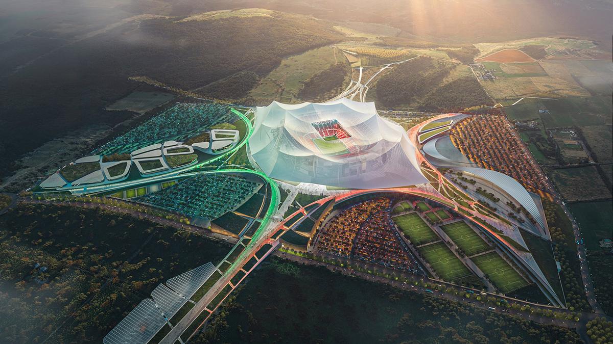 Stadionul Grand Stade Hassan II din Maroc