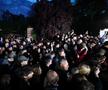 Primele imagini cu Nicușor Dan și George Simion, după apariția exit-poll-urilor