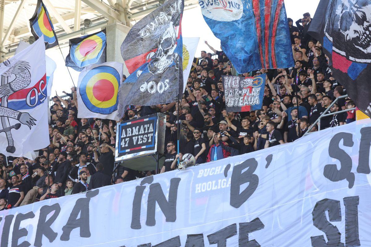 Steaua București - CSM Reșița, ultima etapă a play-off-ului din Liga 2: imagini din Ghencea