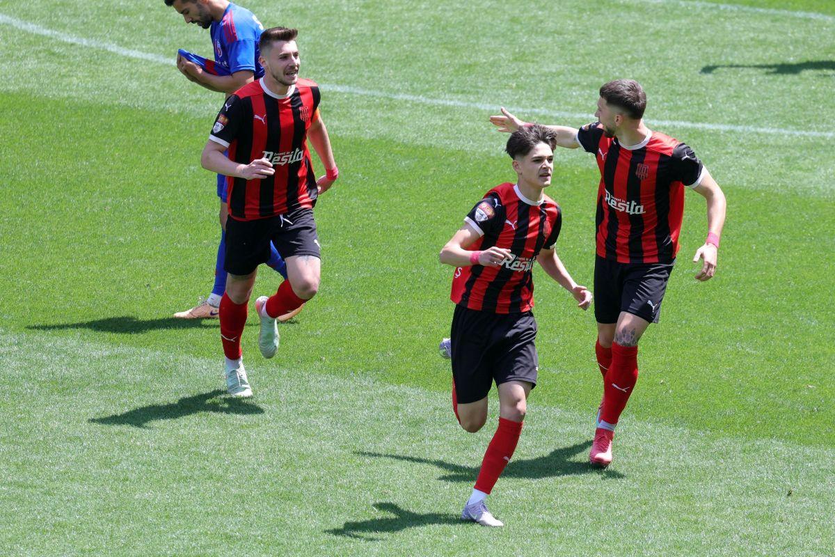 Steaua București - CSM Reșița, ultima etapă a play-off-ului din Liga 2: imagini din Ghencea