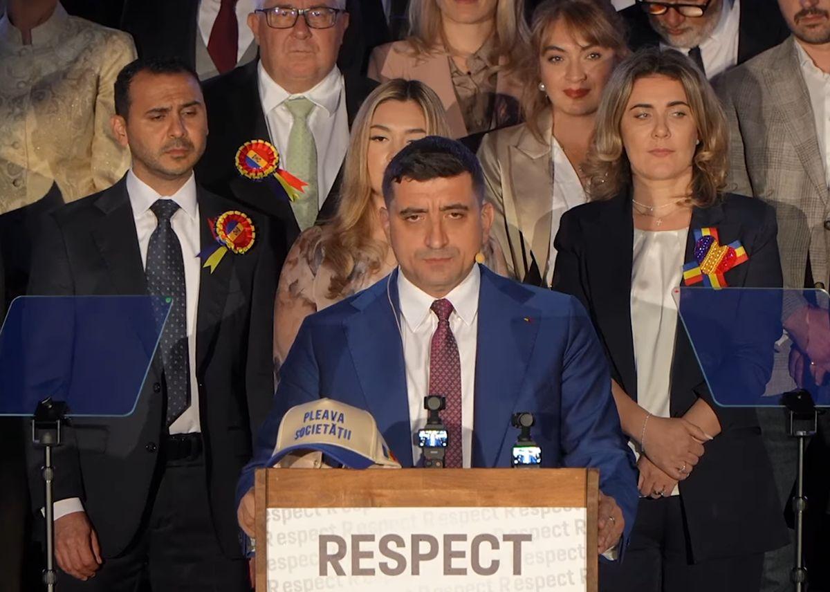 Primele imagini cu Nicușor Dan și George Simion, după apariția exit-poll-urilor