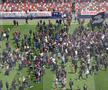 Scenele de la finalul partidei Steaua - Reșița, scor 0-2 / Foto: GSP