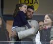 Teodora Becali, Mihai Mincu, Gigi Becali, la FCSB - U Craiova 1-0. Foto: Ionuț Iordache (GSP.RO)