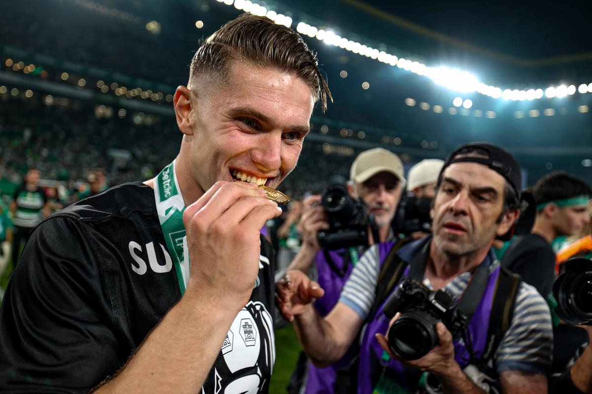 Sporting Lisabona a câștigat titlul în Portugalia! Imagini de colecție, după o luptă palpitantă cu Benfica