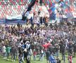 Scenele de la finalul partidei Steaua - Reșița, scor 0-2 / Foto: GSP