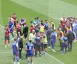 Scenele de la finalul partidei Steaua - Reșița, scor 0-2 / Foto: GSP