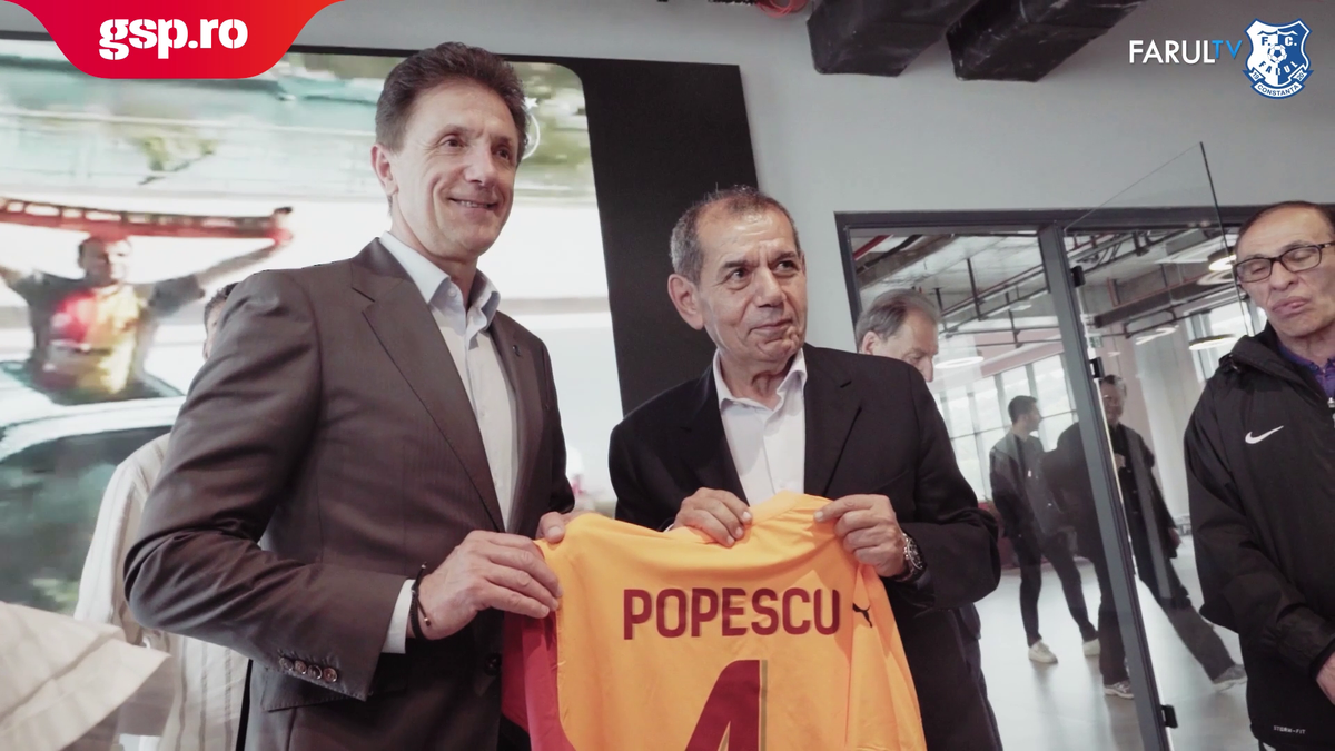 Hagi si Popescu la Istanbul