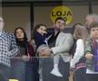 Teodora Becali, Mihai Mincu, Gigi Becali, la FCSB - U Craiova 1-0. Foto: Ionuț Iordache (GSP.RO)