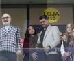 Teodora Becali, Mihai Mincu, Gigi Becali, la FCSB - U Craiova 1-0. Foto: Ionuț Iordache (GSP.RO)