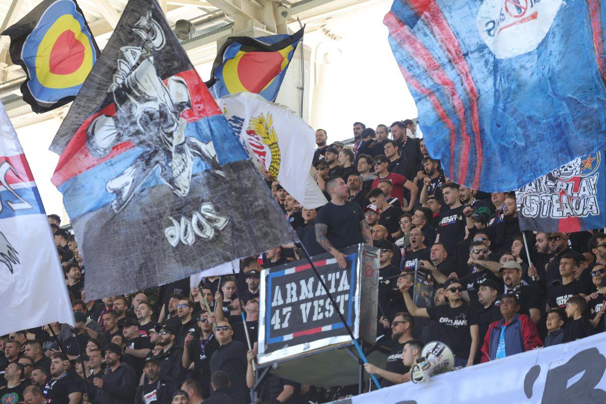 Steaua București - CSM Reșița, ultima etapă a play-off-ului din Liga 2: imagini din Ghencea