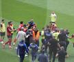 Scenele de la finalul partidei Steaua - Reșița, scor 0-2 / Foto: GSP