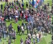 Scenele de la finalul partidei Steaua - Reșița, scor 0-2 / Foto: GSP