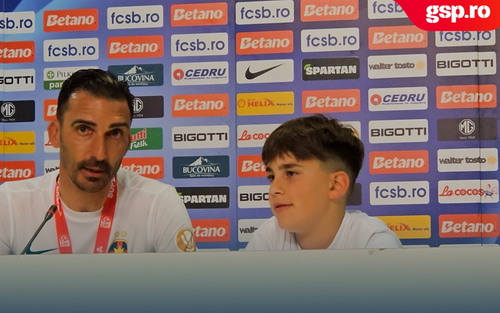 Elias Charalambous, rugat de fiul lui să rămână la FCSB