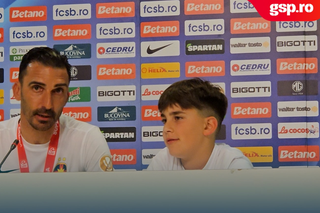 Elias Charalambous, dat de gol de fiul lui în direct, la conferința de presă