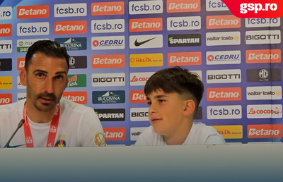 Elias Charalambous, dat de gol de fiul lui în direct, la conferința de presă