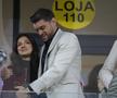 Teodora Becali, Mihai Mincu, Gigi Becali, la FCSB - U Craiova 1-0. Foto: Ionuț Iordache (GSP.RO)