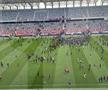 Scenele de la finalul partidei Steaua - Reșița, scor 0-2 / Foto: GSP