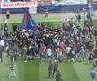 Scenele de la finalul partidei Steaua - Reșița, scor 0-2 / Foto: GSP