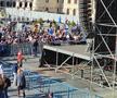 Piața „Mihai Viteazul” din Craiova, pregătită pentru sărbătoarea de titlu