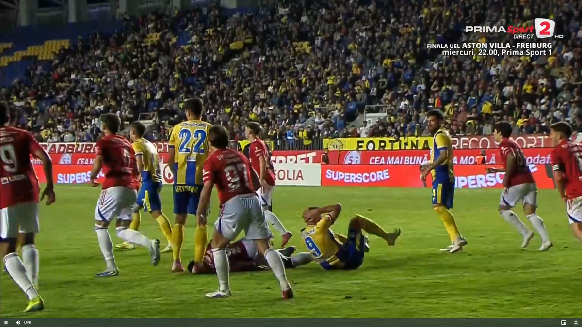 Aproape de o tragedie în Petrolul - Oțelul