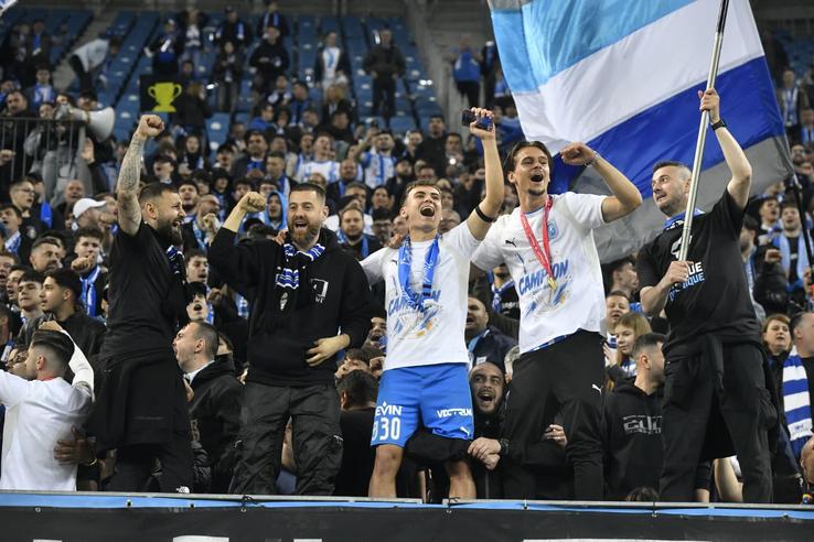 Universitatea Craiova a câștigat titlul de campioană în Superligă. Foto: Cristi Preda (GSP.RO)