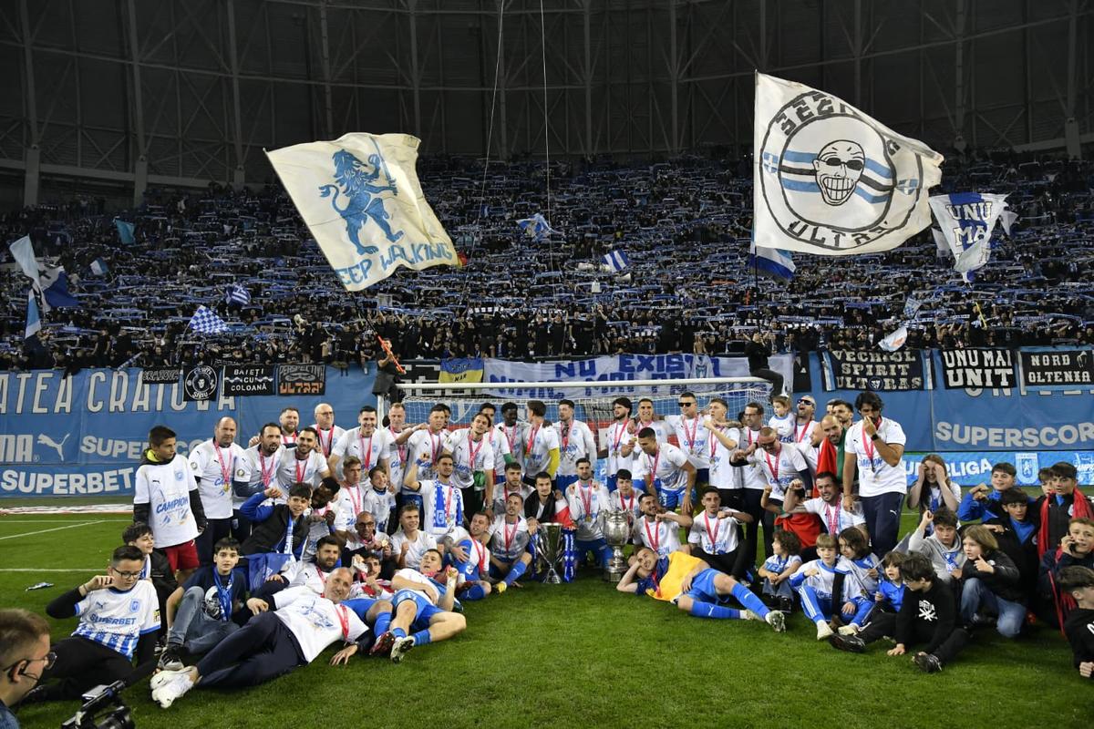 Universitatea Craiova - petrecere titlu, foto: Cristi Preda / GSP (partea 2)