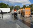 Piața „Mihai Viteazul” din Craiova, pregătită pentru sărbătoarea de titlu