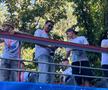 Piața „Mihai Viteazul” din Craiova, pregătită pentru sărbătoarea de titlu