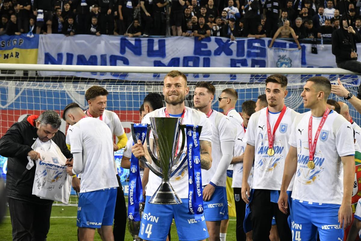 Universitatea Craiova - petrecere titlu, foto: Cristi Preda / GSP (partea 2)
