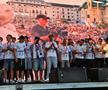 Sărbătoare de titlu în piața „Mihai Viteazul”, din Craiova