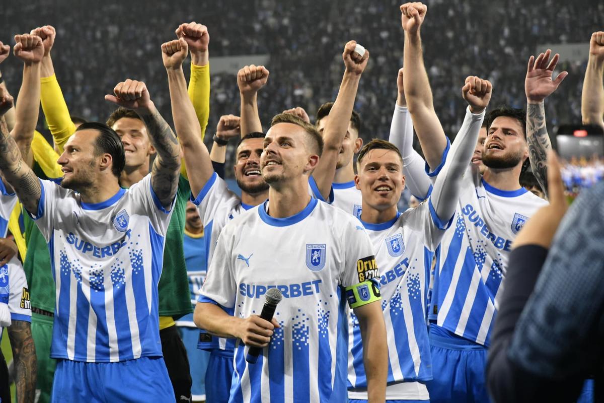 Universitatea Craiova - petrecere titlu, foto: Cristi Preda / GSP (partea 1)
