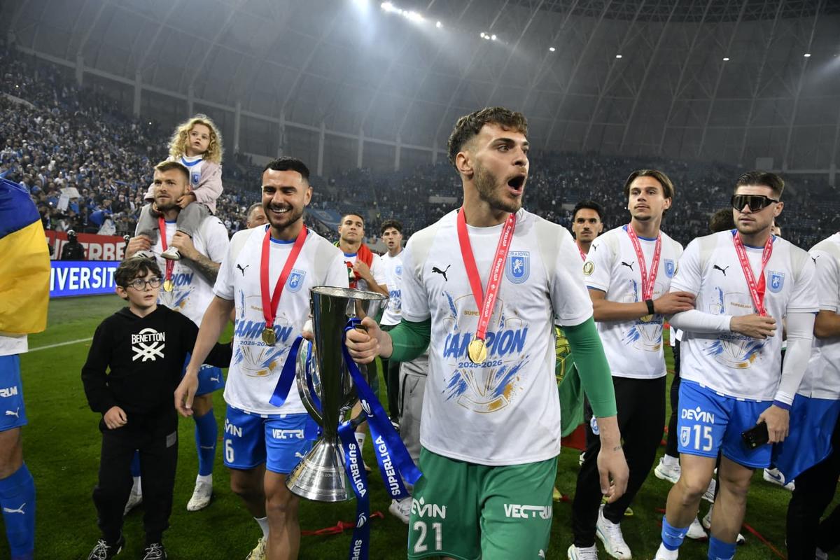 Universitatea Craiova - petrecere titlu, foto: Cristi Preda / GSP (partea 2)