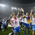Anzor Mekvabishvili, Oleksandr Romanchuk. Universitatea Craiova a câștigat titlul de campioană în Superligă. Foto: Cristi Preda (GSP.RO)