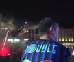 Interul lui Cristi Chivu a scos 400.000 de oameni în stradă: imagini din Piața Domului